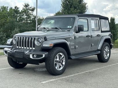 Used 2022 Jeep Wrangler Unlimited Sahara w/ LED Lighting Group