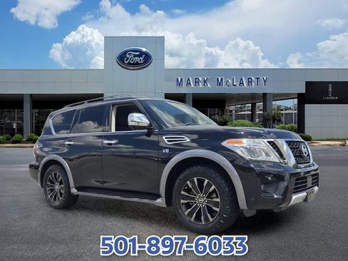 Used 2018 Nissan Armada Platinum w/ Captain Seat Package RWD image 7