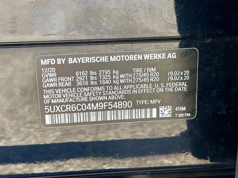 Used 2021 BMW X5 xDrive40i w/ M Sport Package image 44