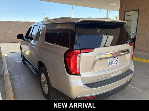 Certified 2021 GMC Yukon XL SLT w/ Rear Media and Nav Package RWD image 4