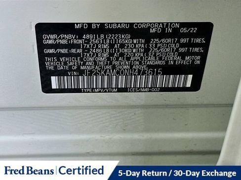 Used 2022 Subaru Forester Wilderness image 36