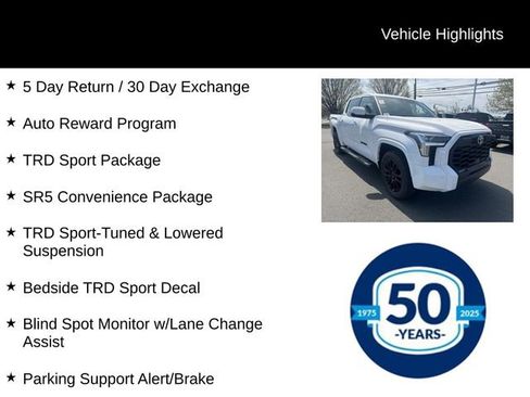 Used 2023 Toyota Tundra SR5 w/ TRD Sport Package image 7