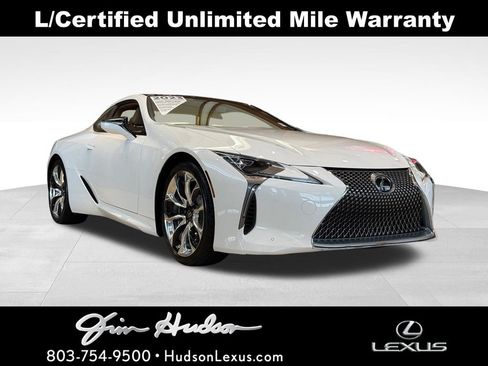 Certified 2023 Lexus LC 500 Coupe w/ Dynamic Handling Package RWD image 1