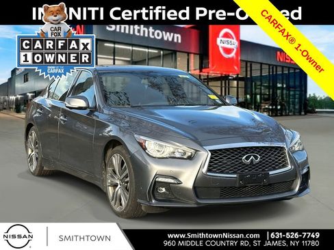 Used 2021 INFINITI Q50 Sensory w/ Cargo Package image 1