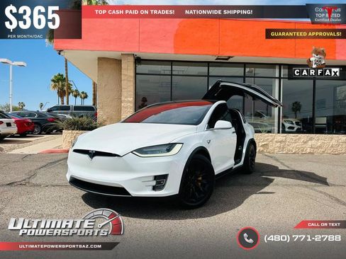 Used 2017 Tesla Model X 75D AWD/4WD image 5