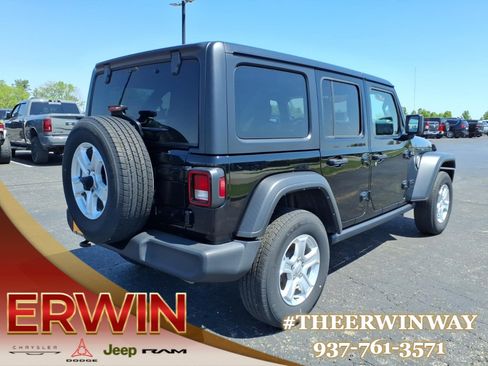 Certified 2023 Jeep Wrangler Unlimited Sport AWD/4WD image 7