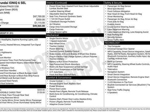 Used 2023 Hyundai Ioniq 6 Limited RWD image 3