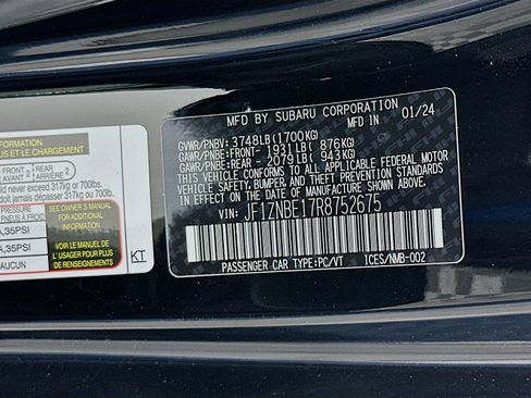 Used 2024 Toyota GR86 Premium RWD image 30