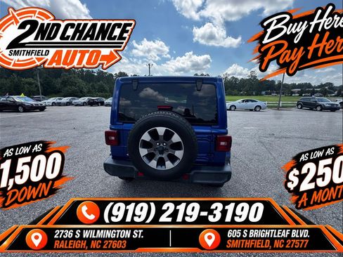Used 2020 Jeep Wrangler Unlimited Sahara AWD/4WD image 6