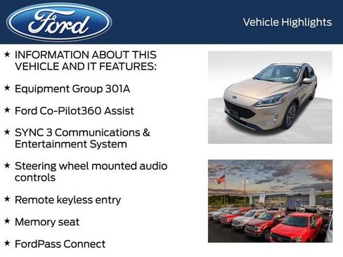 Used 2020 Ford Escape SEL FWD image 4