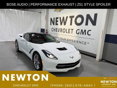 Used 2019 Chevrolet Corvette Stingray Coupe w/ Battery Protection Package RWD image 1