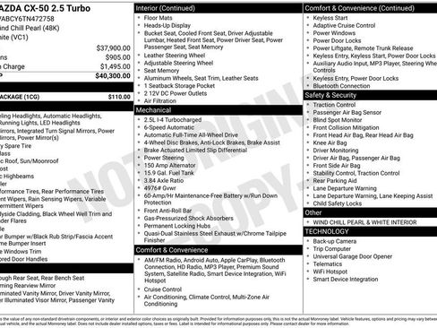 New 2026 MAZDA CX-50 AWD 2.5 S w/ Cargo Package image 2