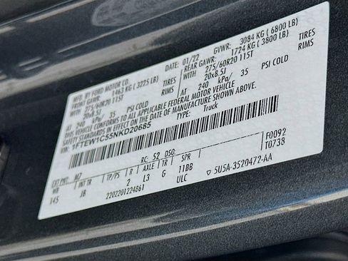 Used 2022 Ford F150 XL w/ STX Appearance Package image 31