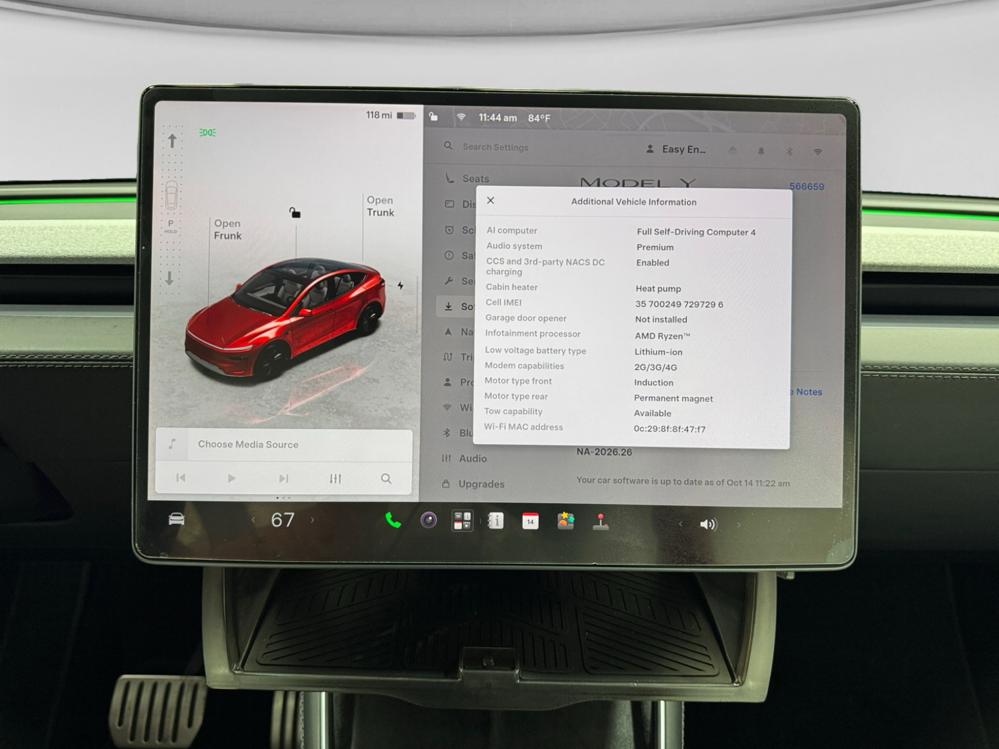 Used 2026 Tesla Model Y Long Range AWD/4WD image 12