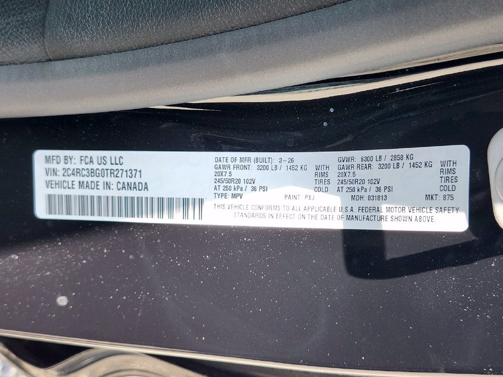 New 2026 Chrysler Pacifica Select w/ S Appearance Package AWD/4WD image 36