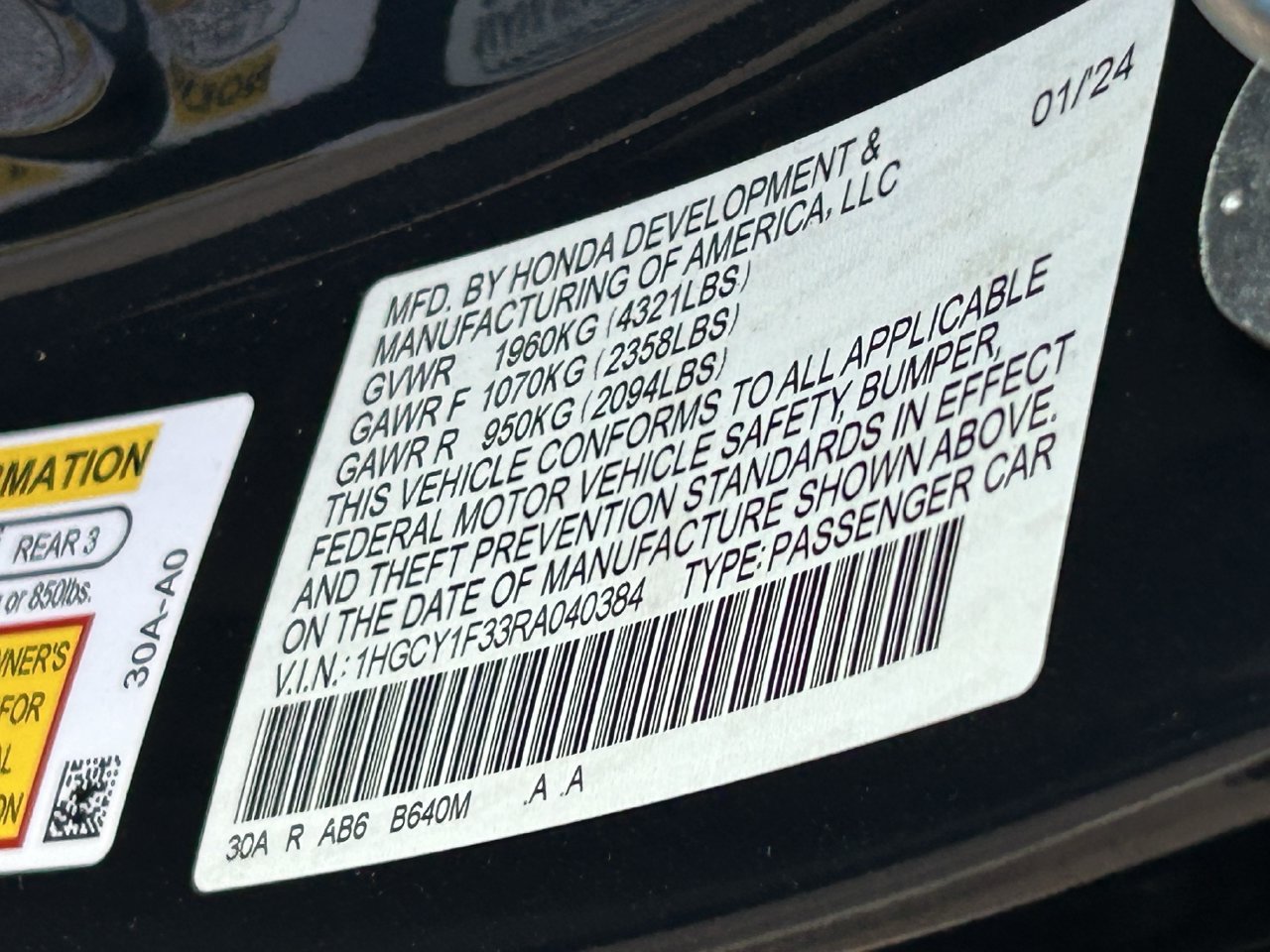 Used 2024 Honda Accord EX image 14