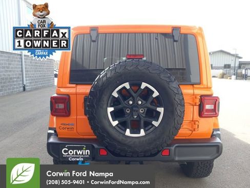 Used 2025 Jeep Wrangler Unlimited Rubicon 4xe w/ Technology Group image 4