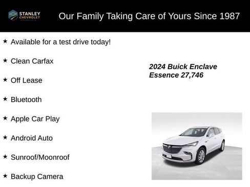 Used 2024 Buick Enclave Essence w/ Experience Buick Package AWD/4WD image 9