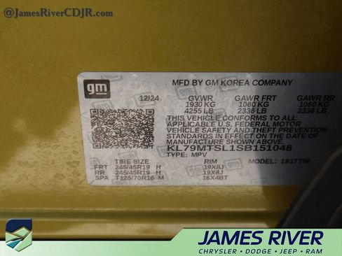 Used 2025 Chevrolet TrailBlazer RS w/ Driver Confidence Package FWD image 40