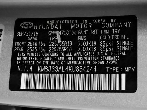 Used 2019 Hyundai Tucson Limited image 56