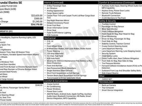 New 2026 Hyundai Elantra SE image 6