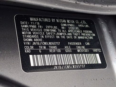 Used 2020 Nissan Rogue Sport S AWD/4WD image 27