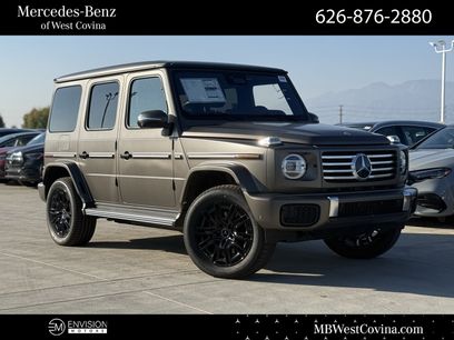 New 2025 Mercedes-Benz G 580 w/ EQ Technology