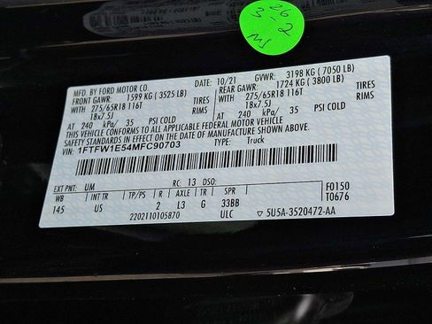 Used 2021 Ford F150 XLT w/ Equipment Group 302A High image 25