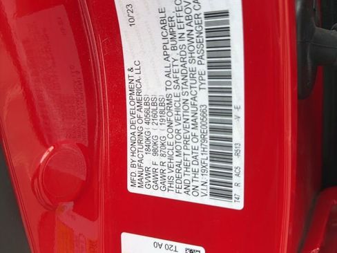 Certified 2024 Honda Civic EX-L image 24