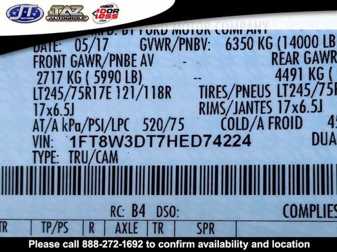 Used 2017 Ford F350 Platinum w/ Platinum Ultimate Package image 11