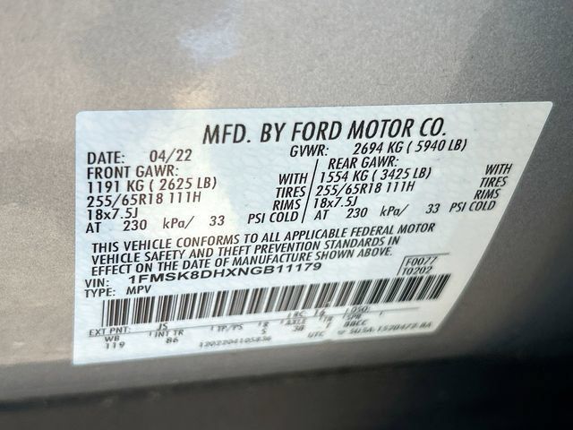 Used 2022 Ford Explorer XLT w/ Class IV Trailer Tow Package AWD/4WD image 38