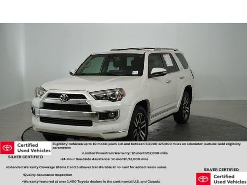 Certified 2018 Toyota 4Runner Limited AWD/4WD image 8