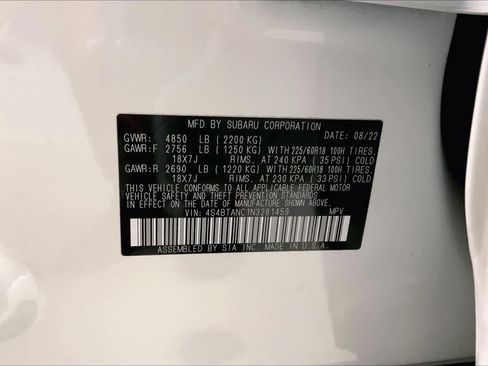 Used 2022 Subaru Outback Limited AWD/4WD image 19