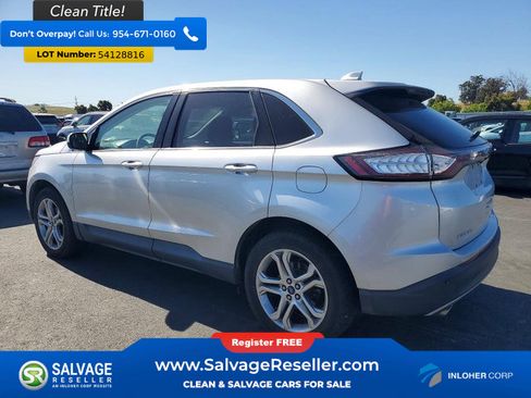 Used 2018 Ford Edge Titanium w/ Equipment Group 301A FWD image 3