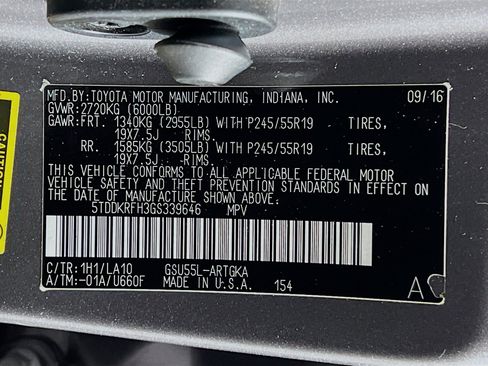 Used 2016 Toyota Highlander Limited image 32