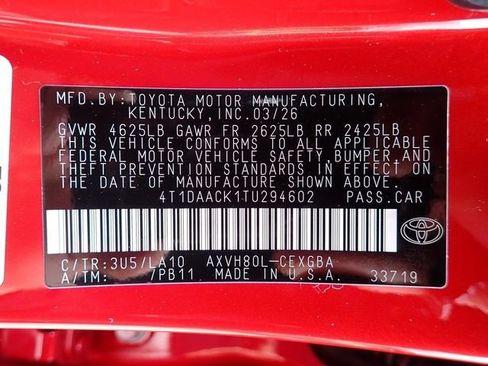New 2026 Toyota Camry XLE FWD image 15
