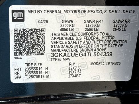 New 2026 GMC Terrain Elevation w/ Elevation Premium Package AWD/4WD image 25