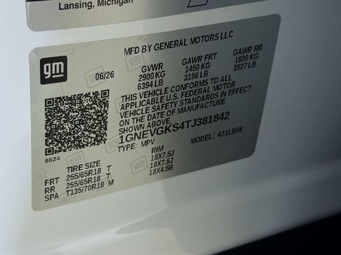 New 2026 Chevrolet Traverse LT w/ LPO, Floor Liner Package AWD/4WD image 28