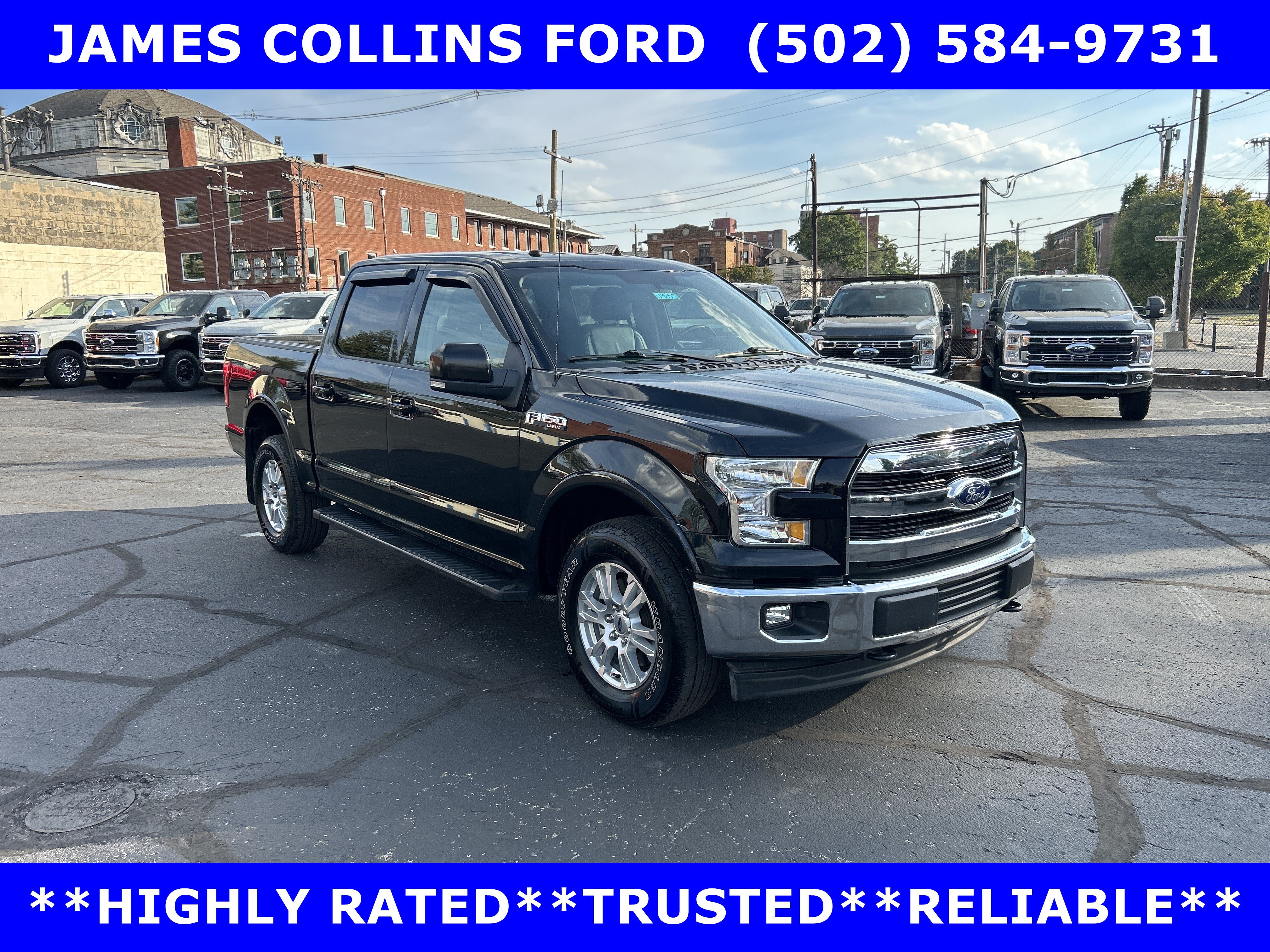 Used 2017 Ford F150 Lariat AWD/4WD image 4