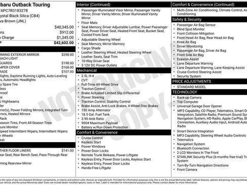 Certified 2024 Subaru Outback Touring image 10