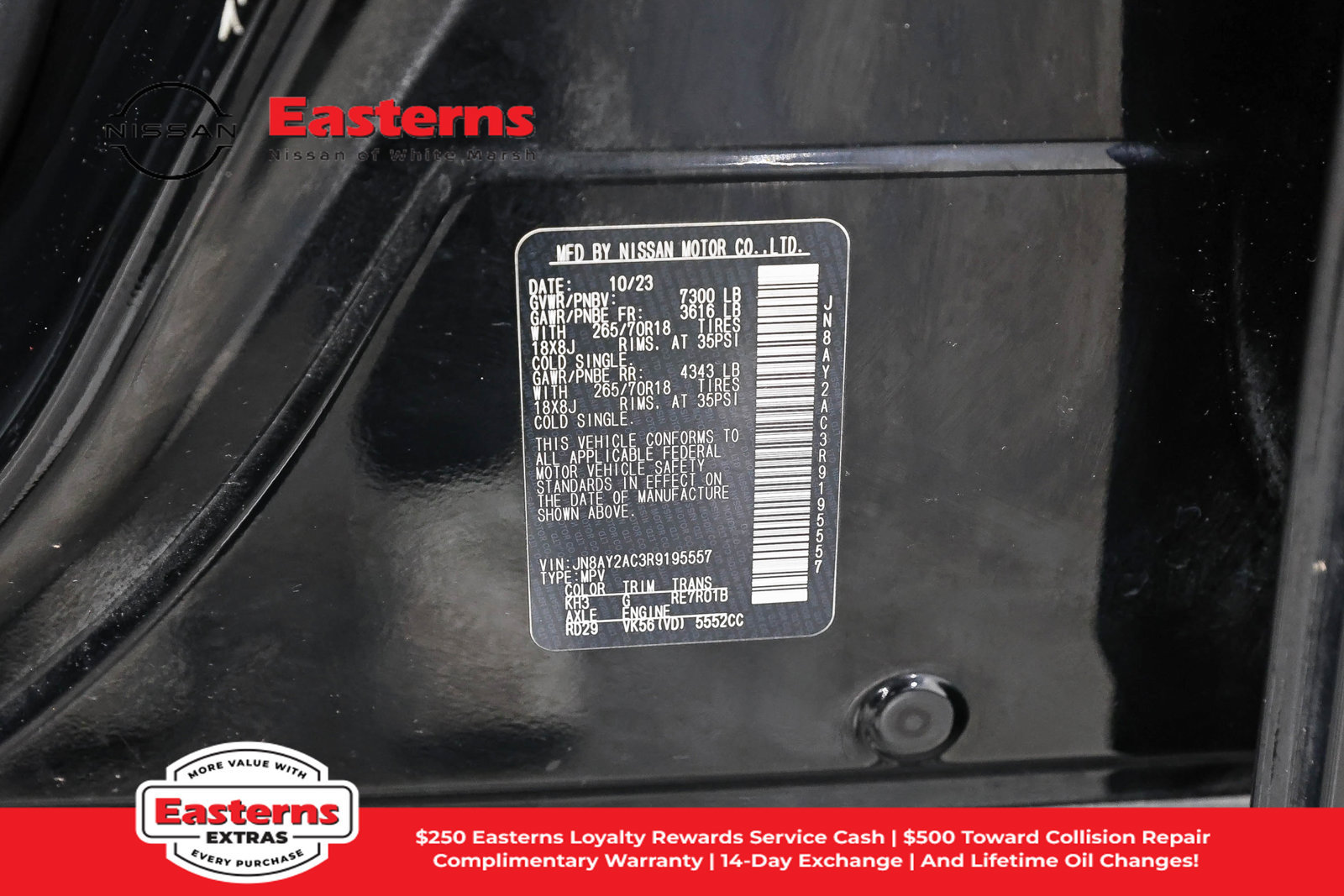 Used 2024 Nissan Armada SV RWD image 30