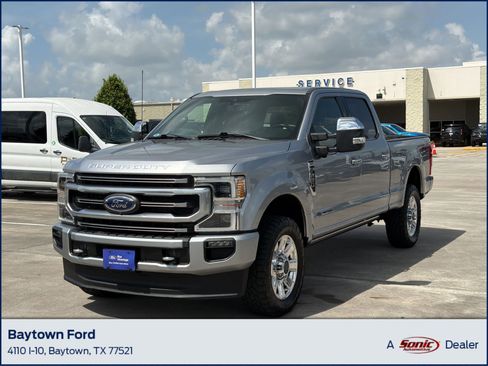 Certified 2021 Ford F250 Platinum w/ FX4 Off-Road Package AWD/4WD image 1