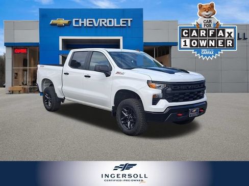 Used 2025 Chevrolet Silverado 1500 Custom Trail Boss AWD/4WD image 1