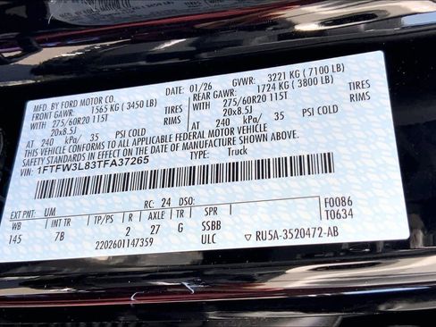 New 2026 Ford F150 XLT w/ Equipment Group 302A MID image 16