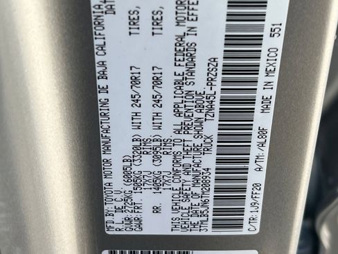 New 2026 Toyota Tacoma SR5 image 21