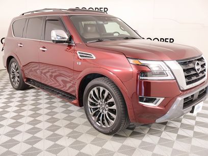 Used 2021 Nissan Armada Platinum w/ Captain's Chairs Package