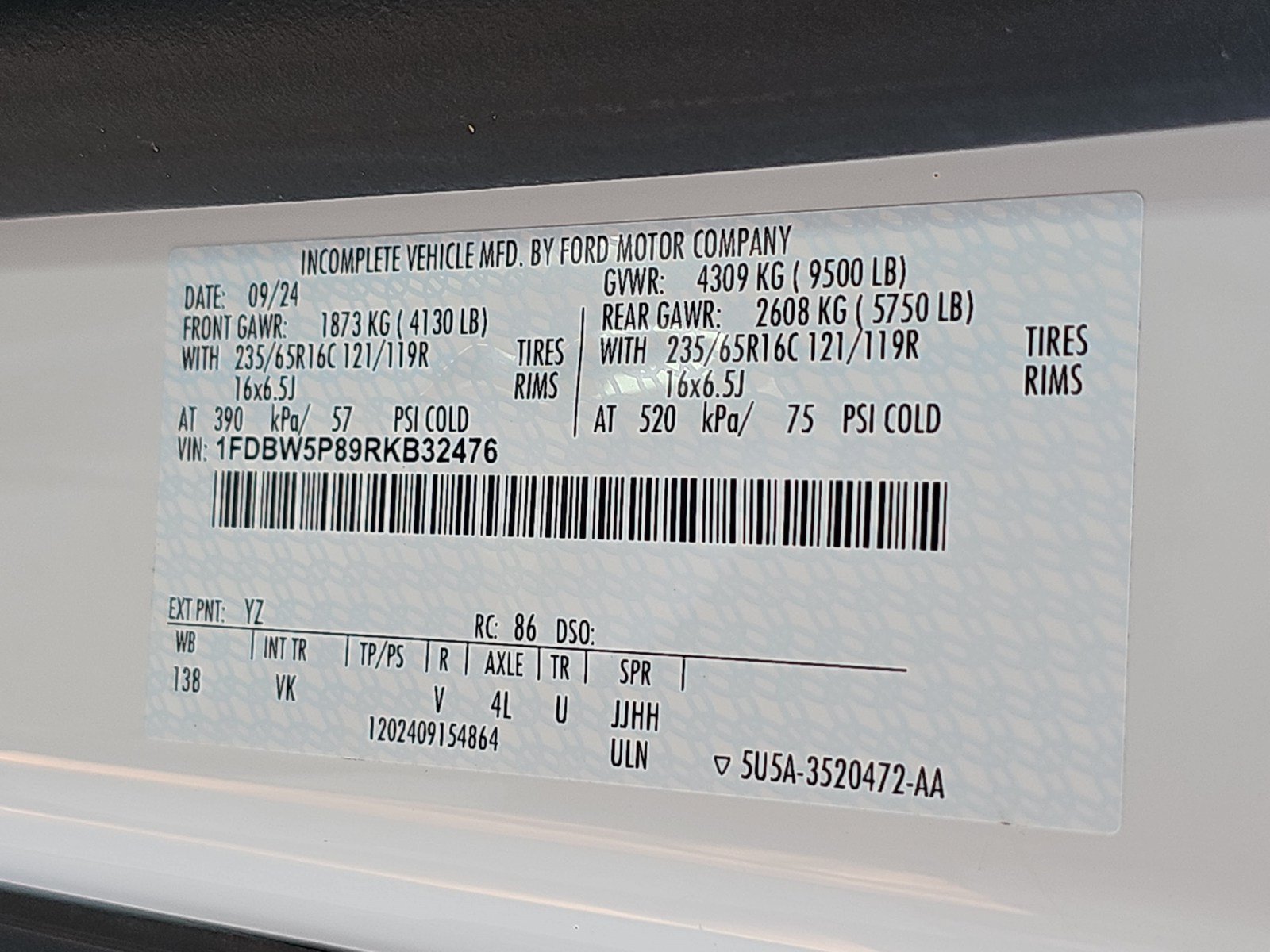 Used 2024 Ford Transit 350 RWD image 32