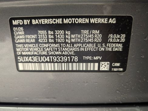 New 2026 BMW X5 xDrive50e w/ M Sport Package image 21