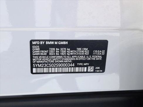 Used 2025 BMW XM AWD/4WD image 25