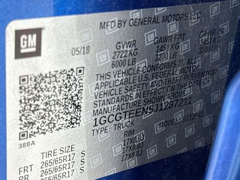 Used 2018 Chevrolet Colorado ZR2 image 29